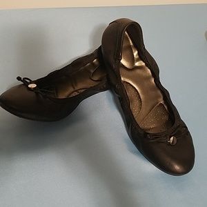 Packable folding travel Flats size 11 black